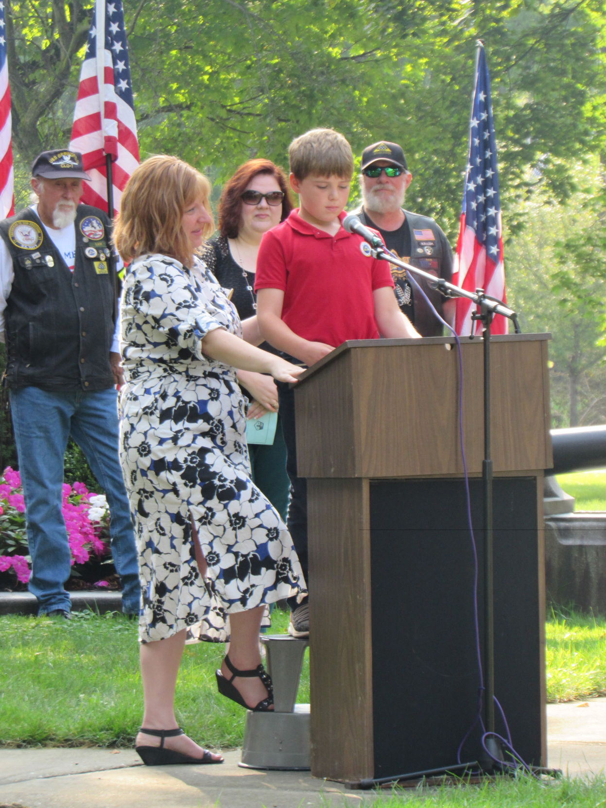 3rd grader Mason Chalker talks about his hero.